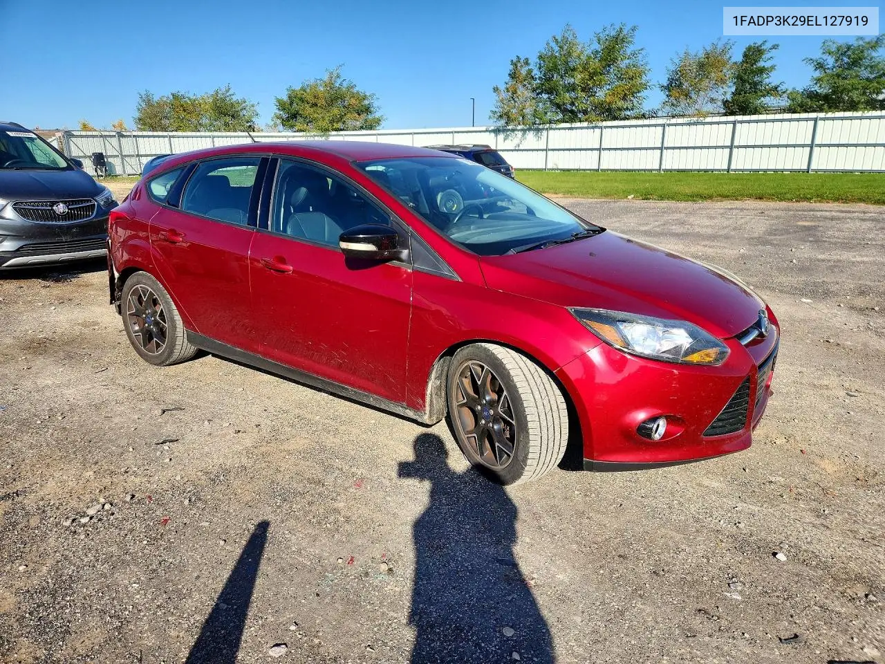 2014 FORD FOCUS VIN 1FADP3K29EL127919 — фото 4