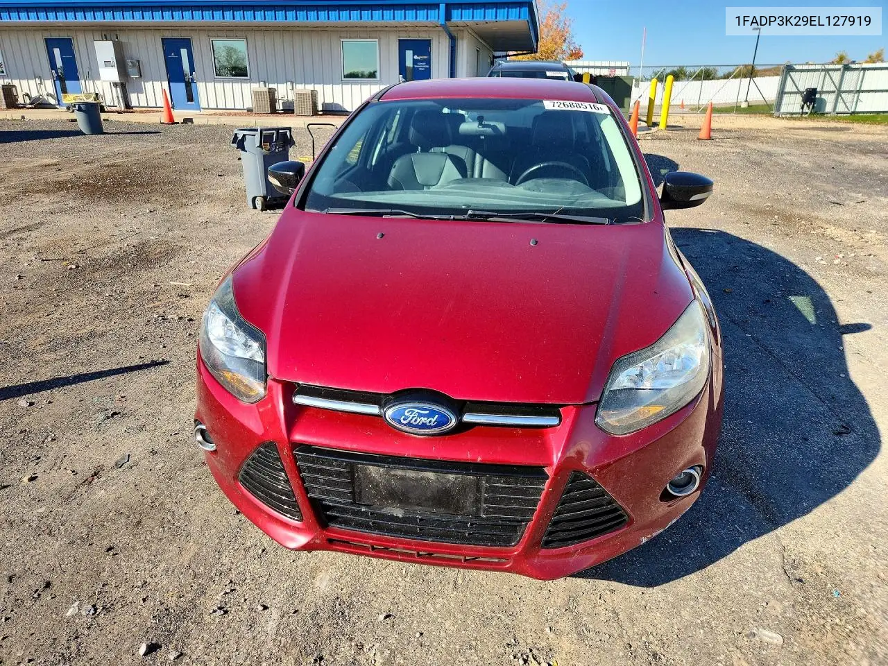 2014 FORD FOCUS VIN 1FADP3K29EL127919 — фото 5