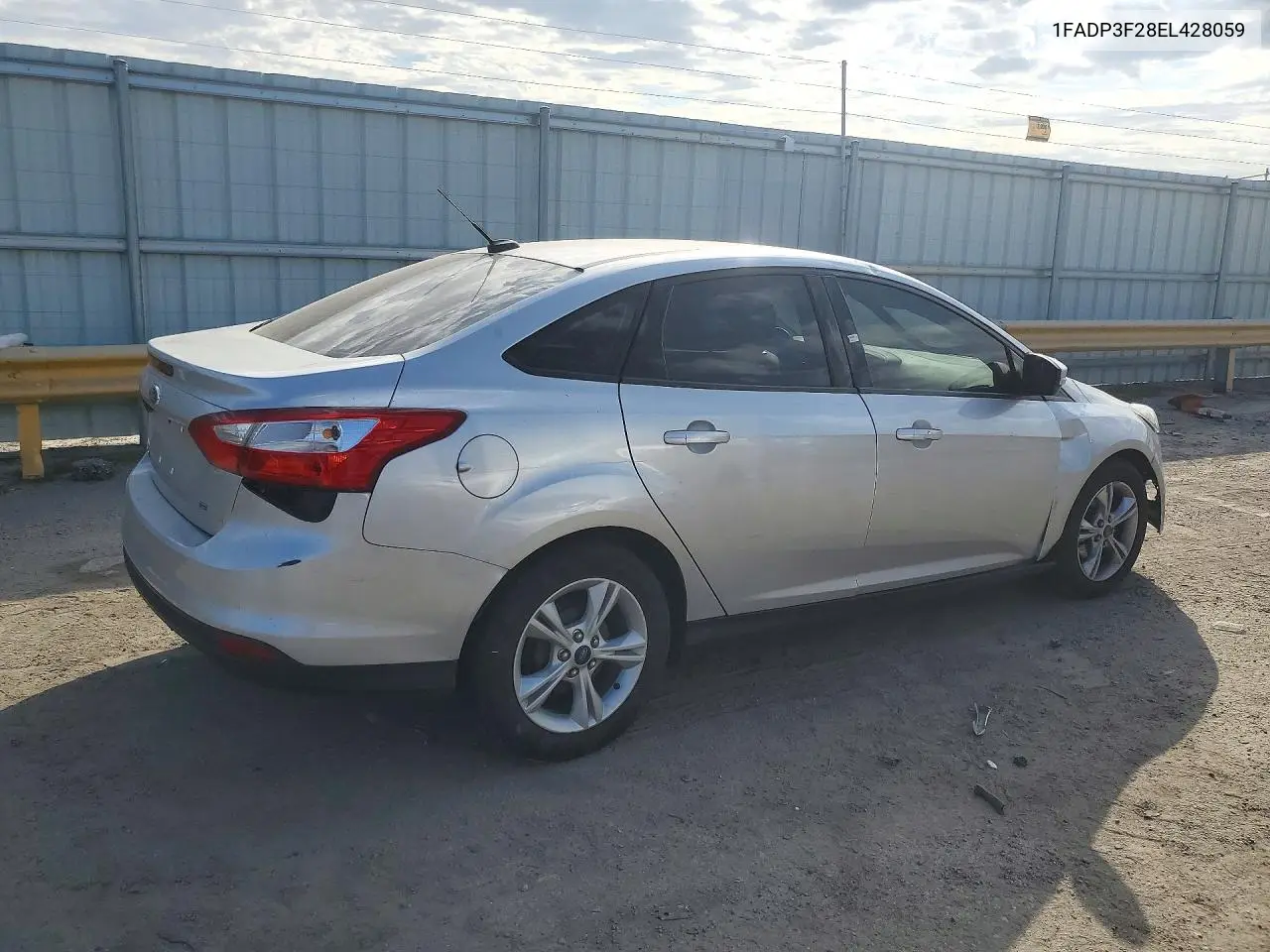 2014 FORD FOCUS VIN 1FADP3F28EL428059 — фото 3