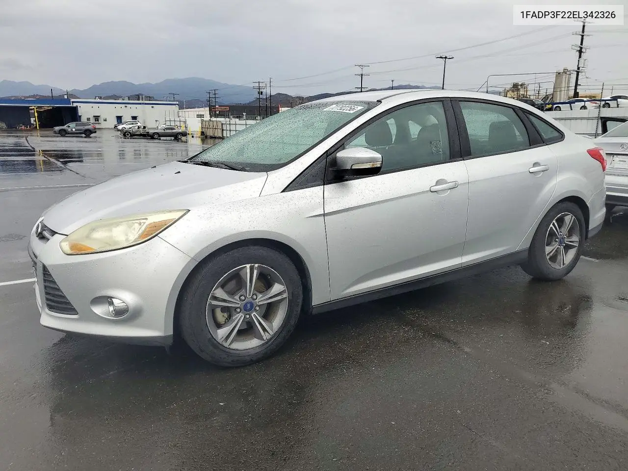 FORD FOCUS 2014, VIN 1FADP3F22EL342326
