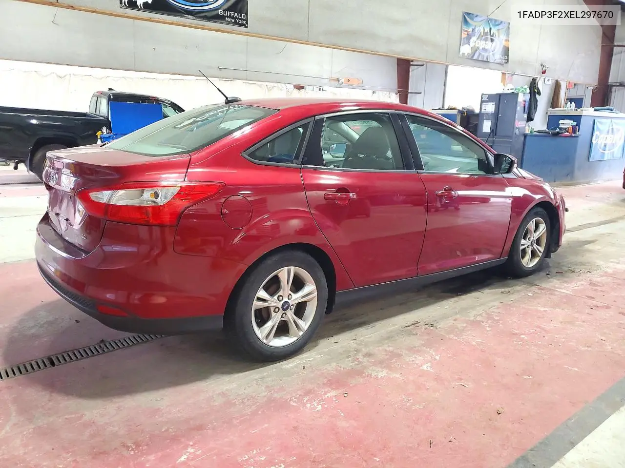 2014 FORD FOCUS VIN 1FADP3F2XEL297670 — фото 3