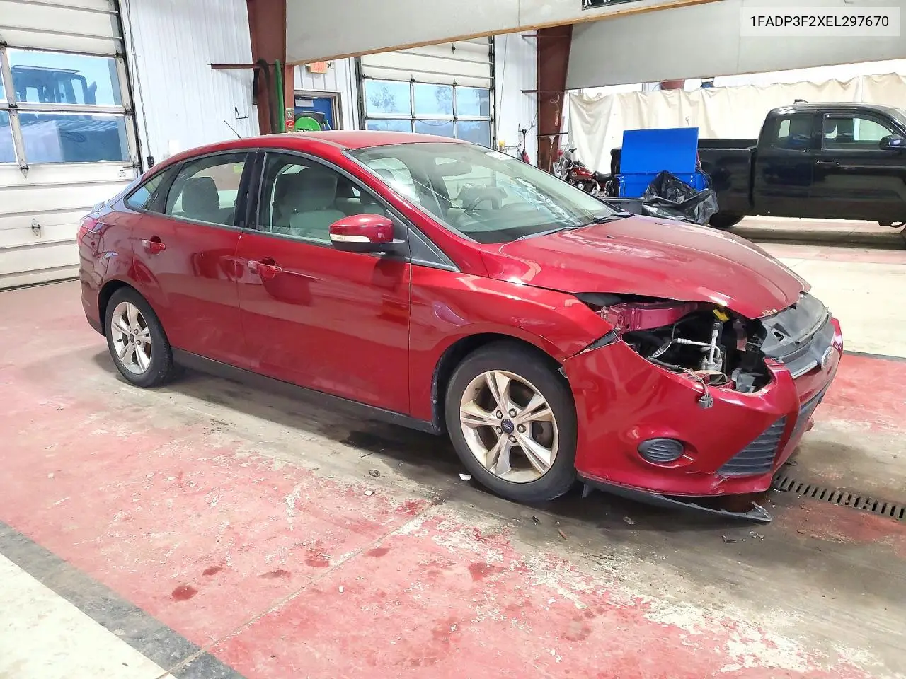 2014 FORD FOCUS VIN 1FADP3F2XEL297670 — фото 4