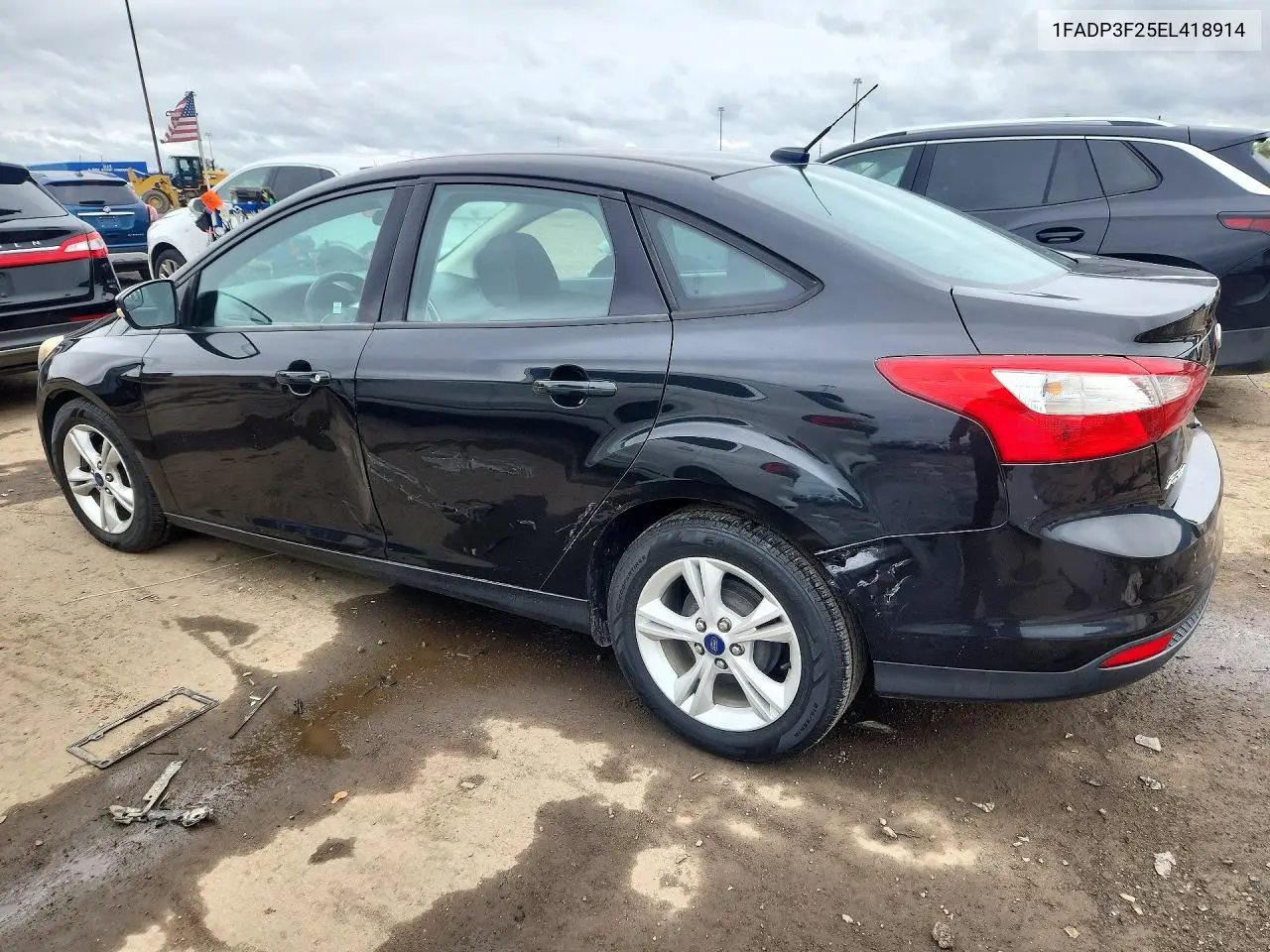 2014 FORD FOCUS VIN 1FADP3F25EL418914 — фото 2