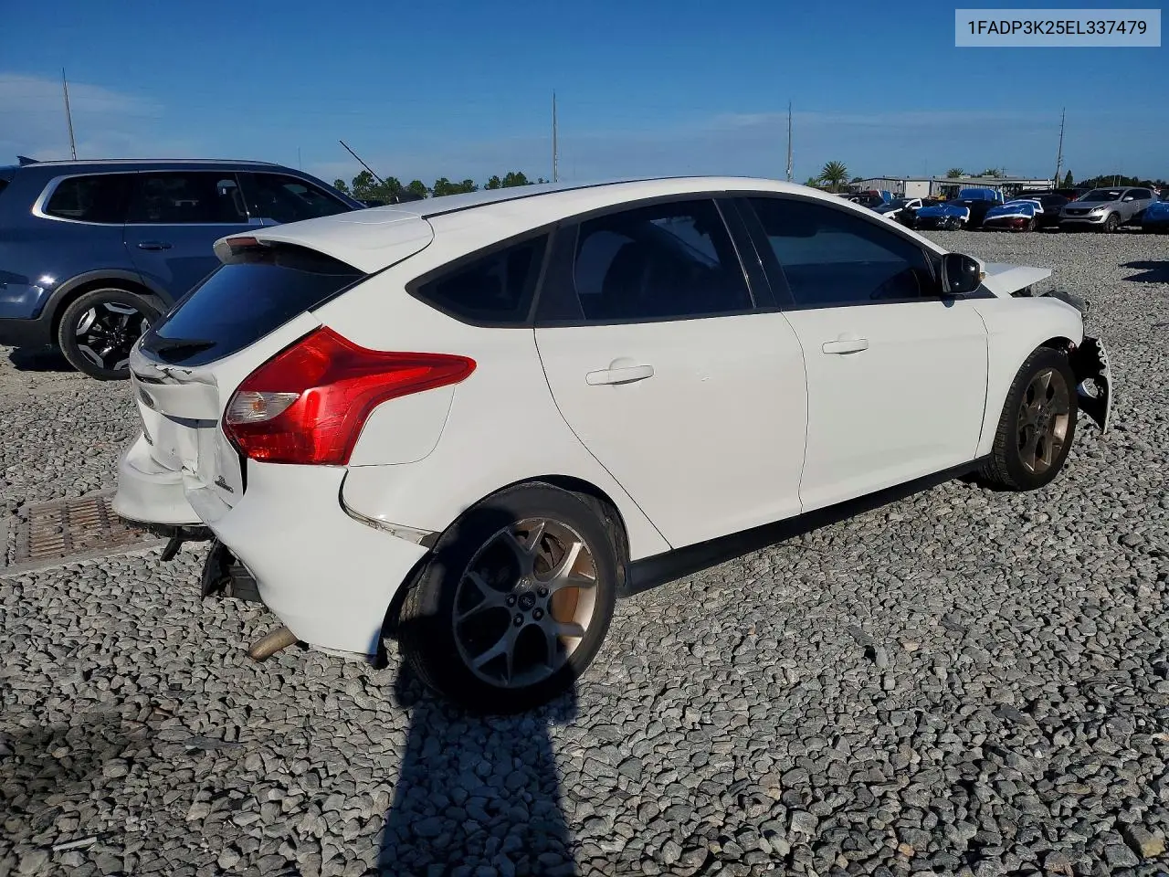 2014 FORD FOCUS VIN 1FADP3K25EL337479 — фото 3