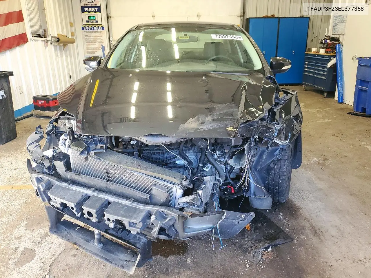 2014 FORD FOCUS VIN 1FADP3F23EL377358 — фото 5