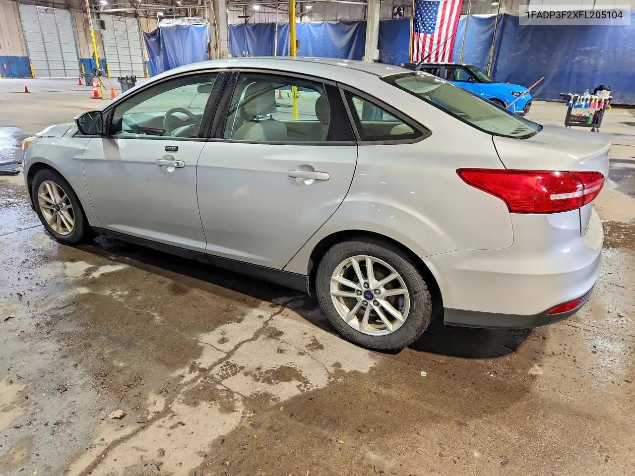 2015 FORD FOCUS VIN 1FADP3F2XFL205104 — фото 2