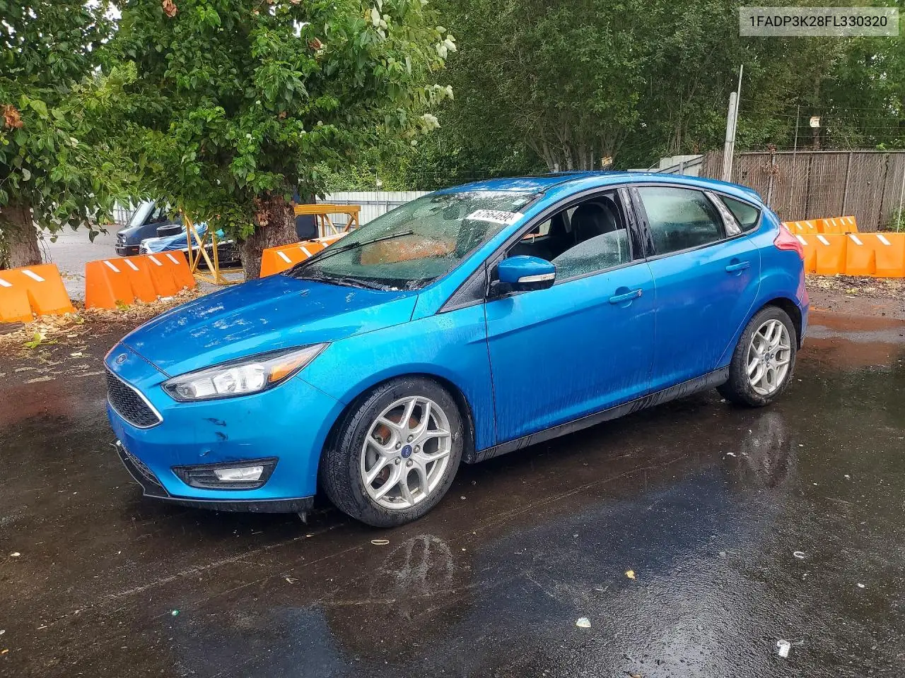 FORD FOCUS 2015, VIN 1FADP3K28FL330320