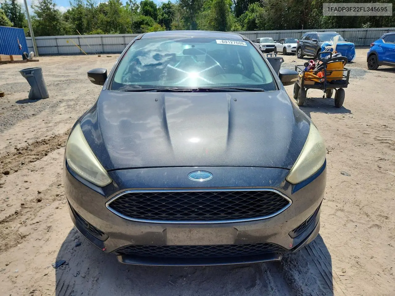 2015 FORD FOCUS VIN 1FADP3F22FL345695 — фото 5