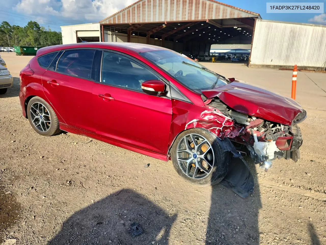2015 FORD FOCUS VIN 1FADP3K27FL248420 — фото 4