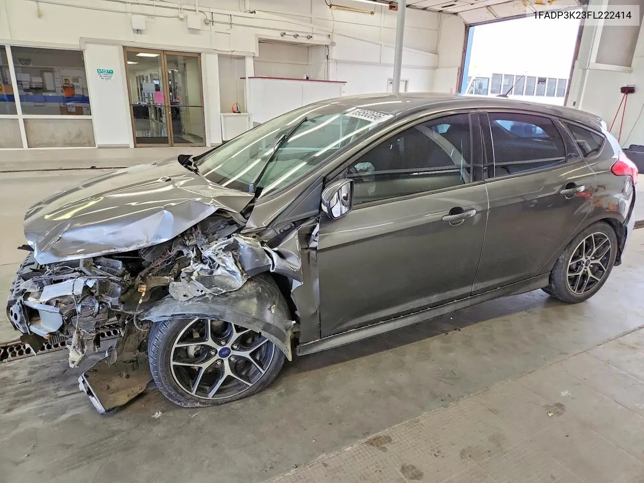 FORD FOCUS 2015, VIN 1FADP3K23FL222414