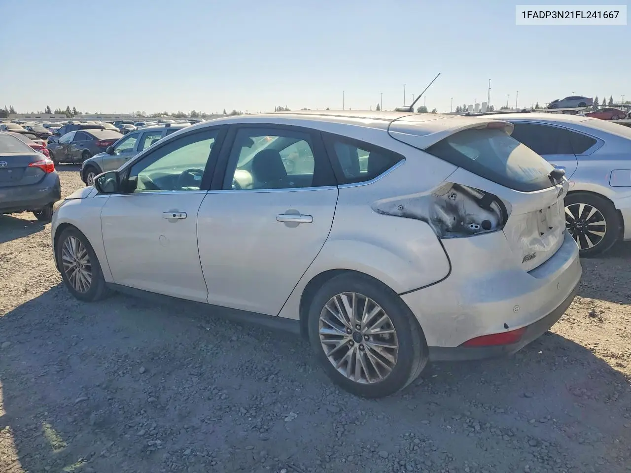 2015 FORD FOCUS VIN 1FADP3N21FL241667 — фото 2