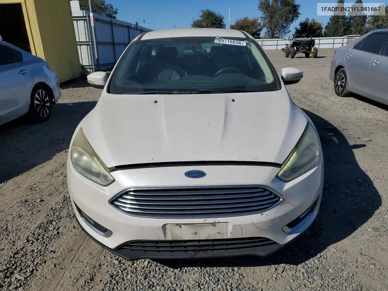 2015 FORD FOCUS VIN 1FADP3N21FL241667 — фото 5