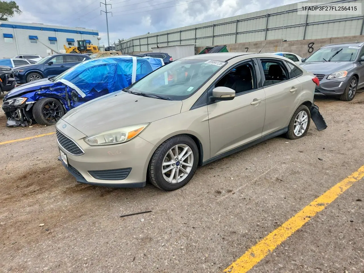 FORD FOCUS 2015, VIN 1FADP3F27FL256415