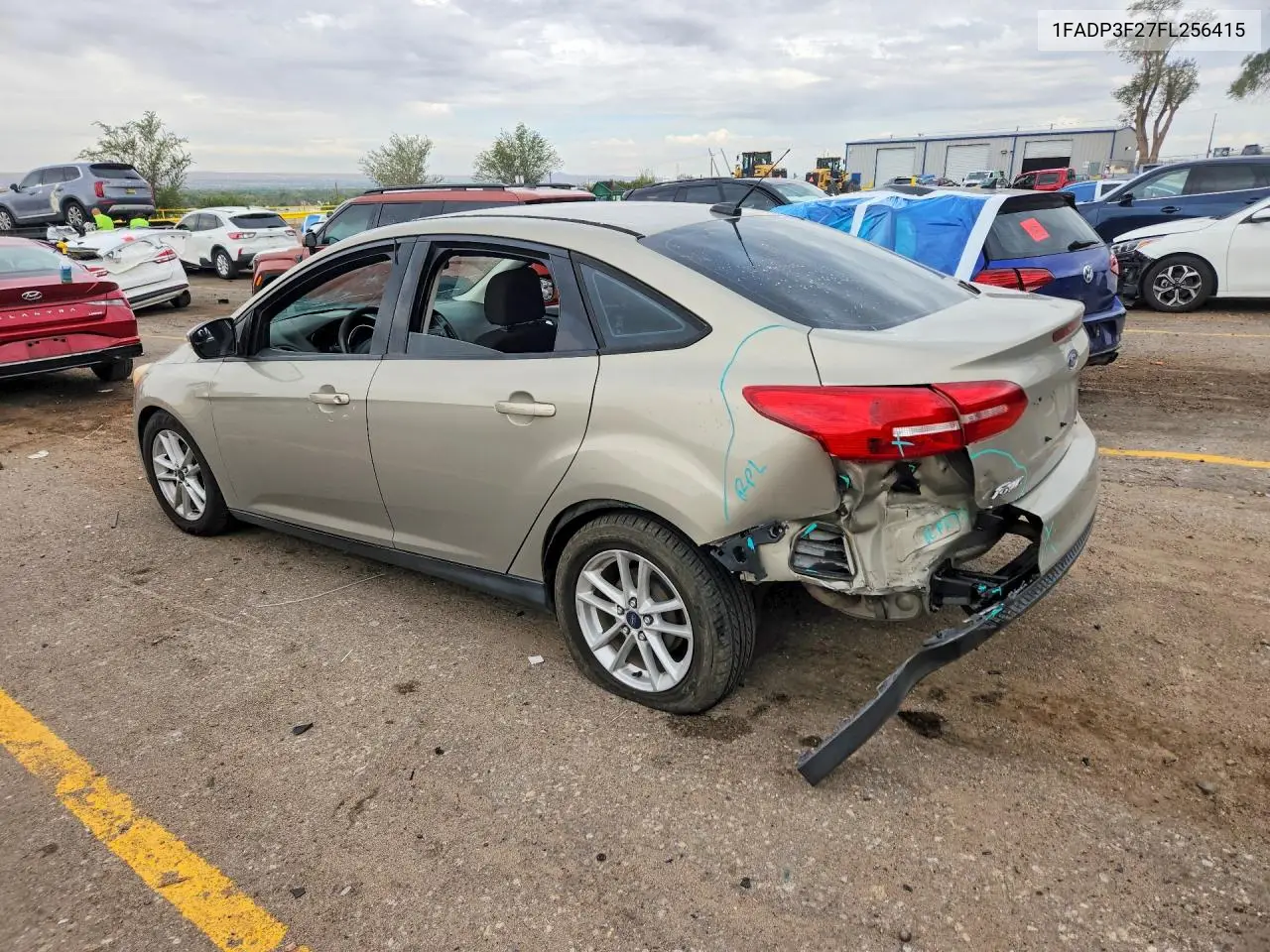 2015 FORD FOCUS VIN 1FADP3F27FL256415 — фото 2