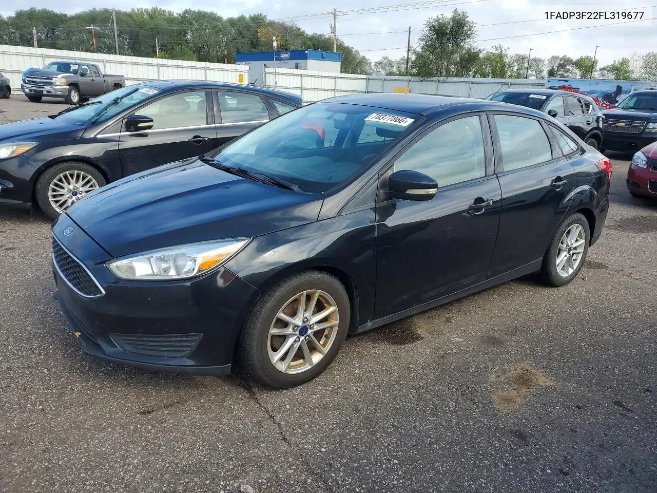 FORD FOCUS 2015, VIN 1FADP3F22FL319677