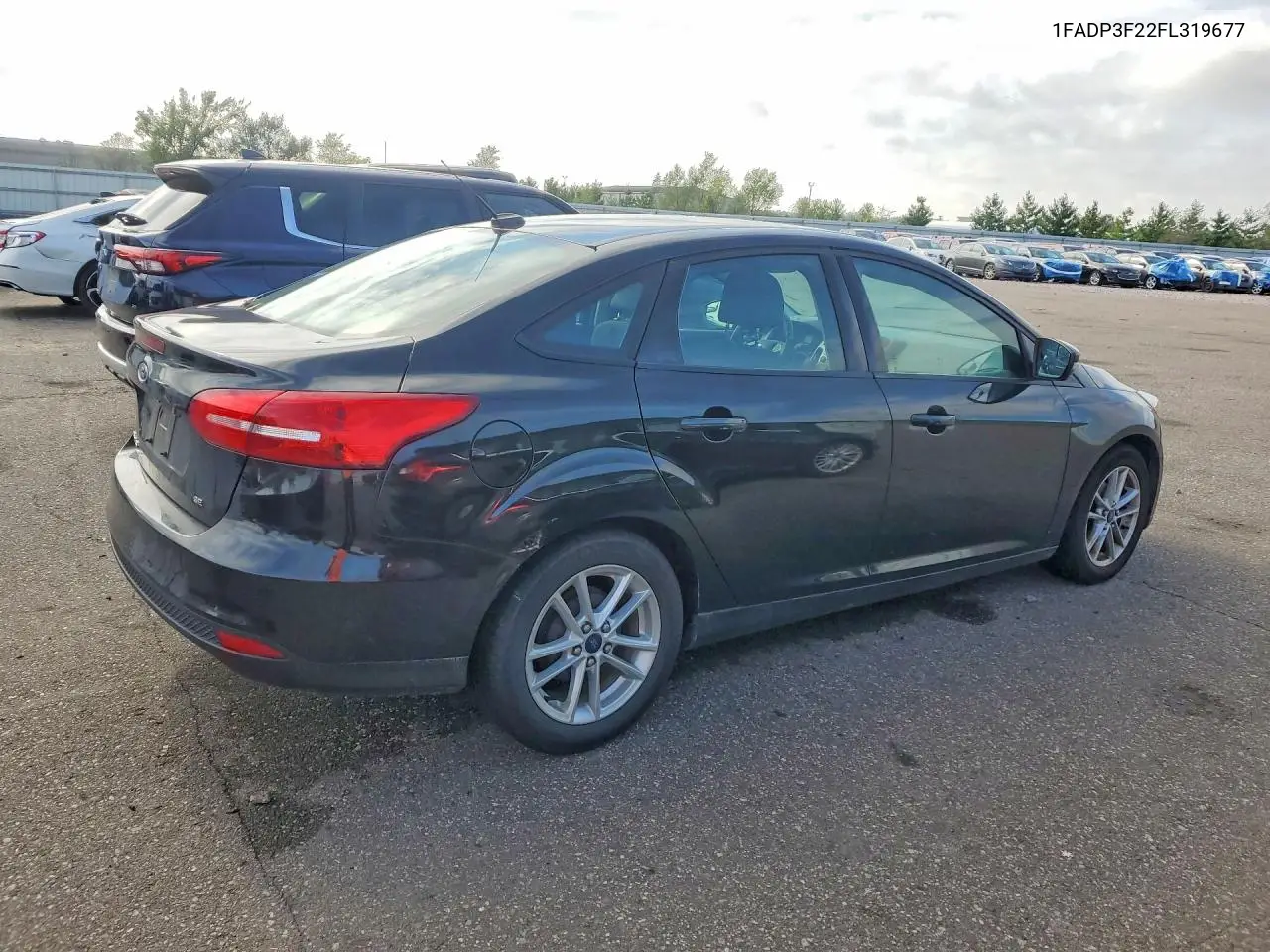 2015 FORD FOCUS VIN 1FADP3F22FL319677 — фото 3