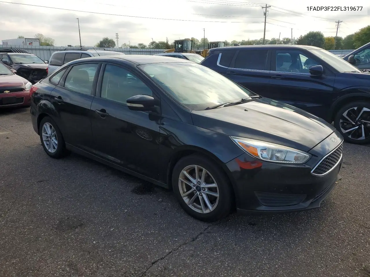 2015 FORD FOCUS VIN 1FADP3F22FL319677 — фото 4