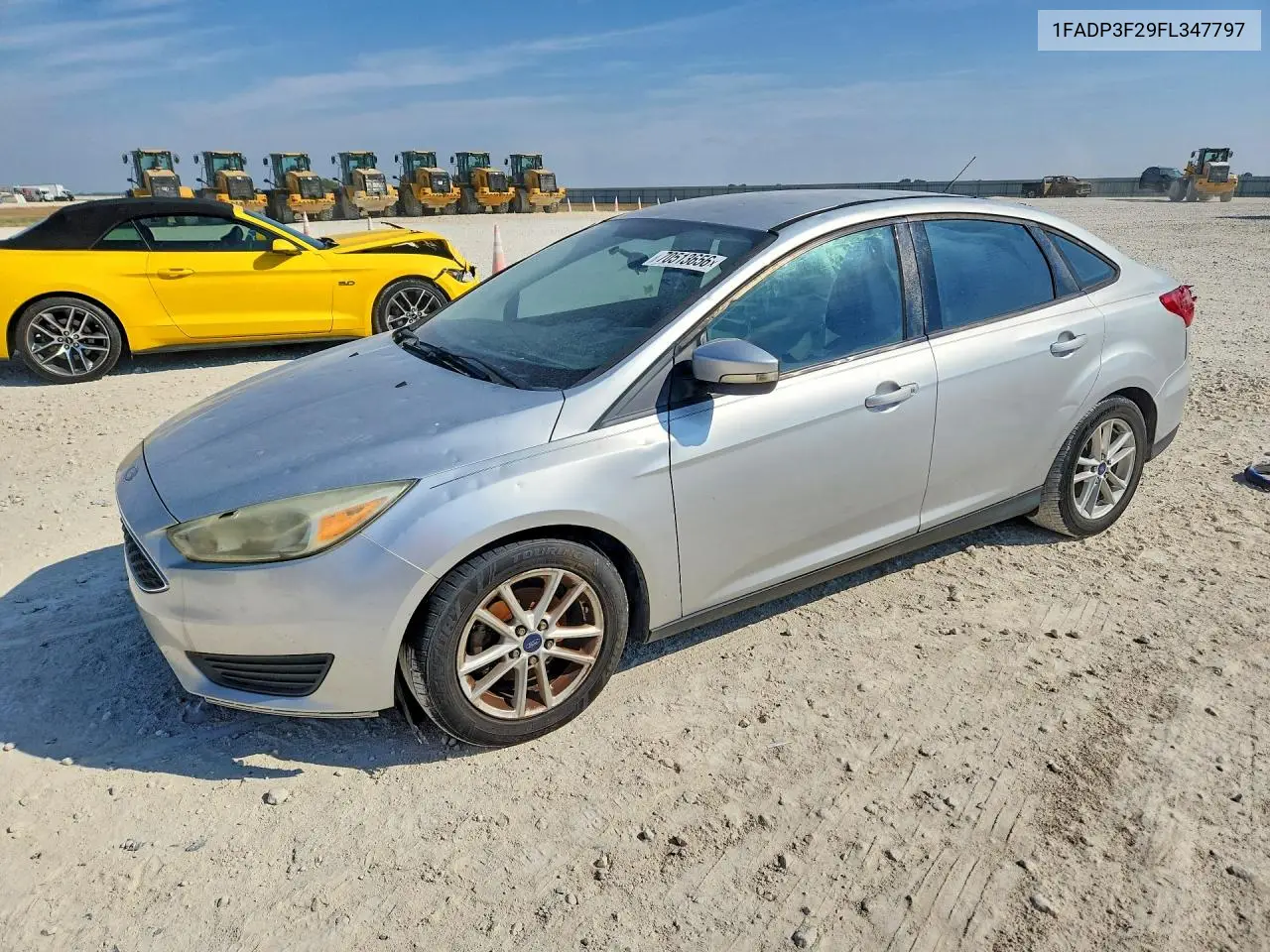 FORD FOCUS 2015, VIN 1FADP3F29FL347797
