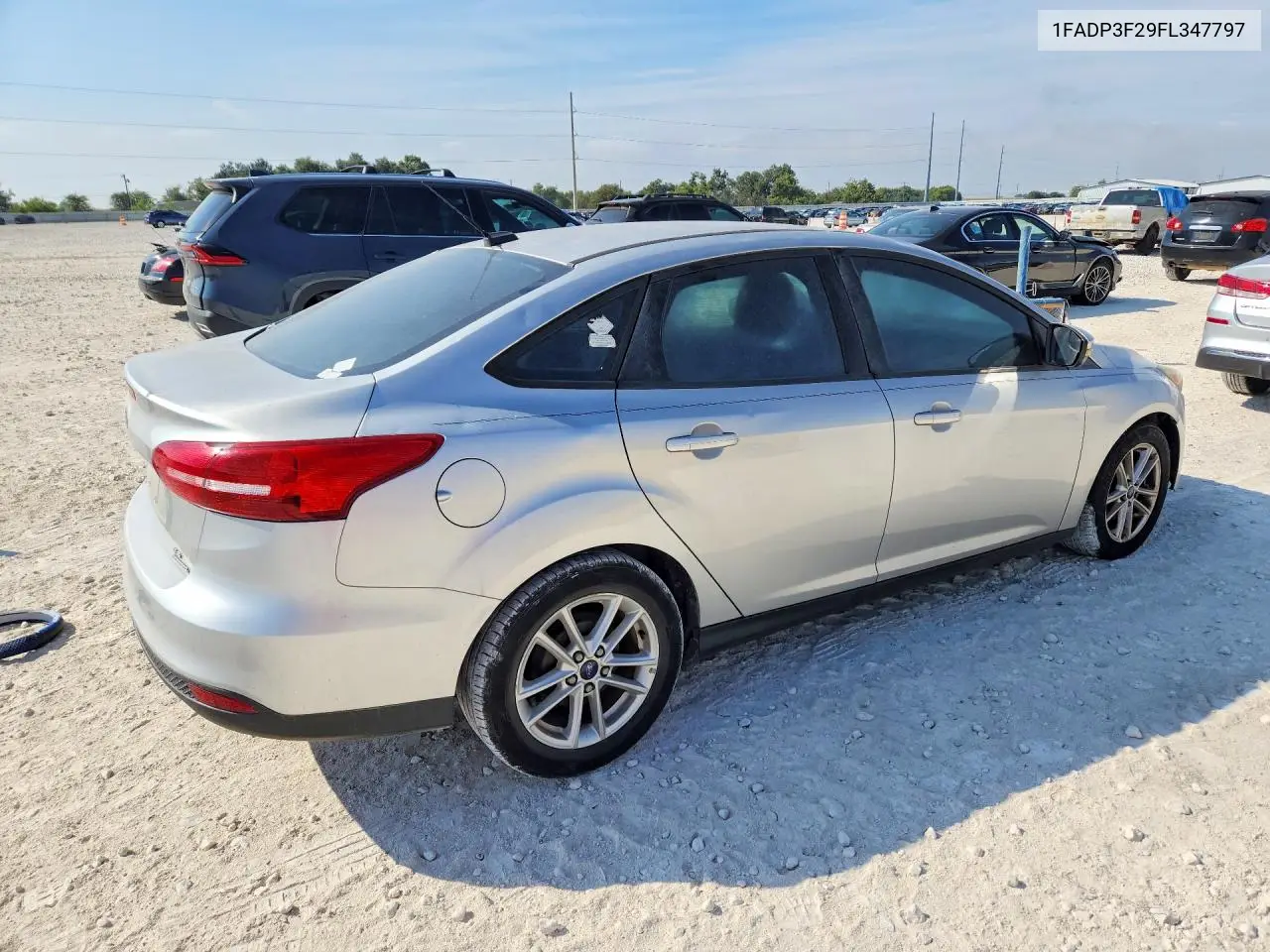 2015 FORD FOCUS VIN 1FADP3F29FL347797 — фото 3