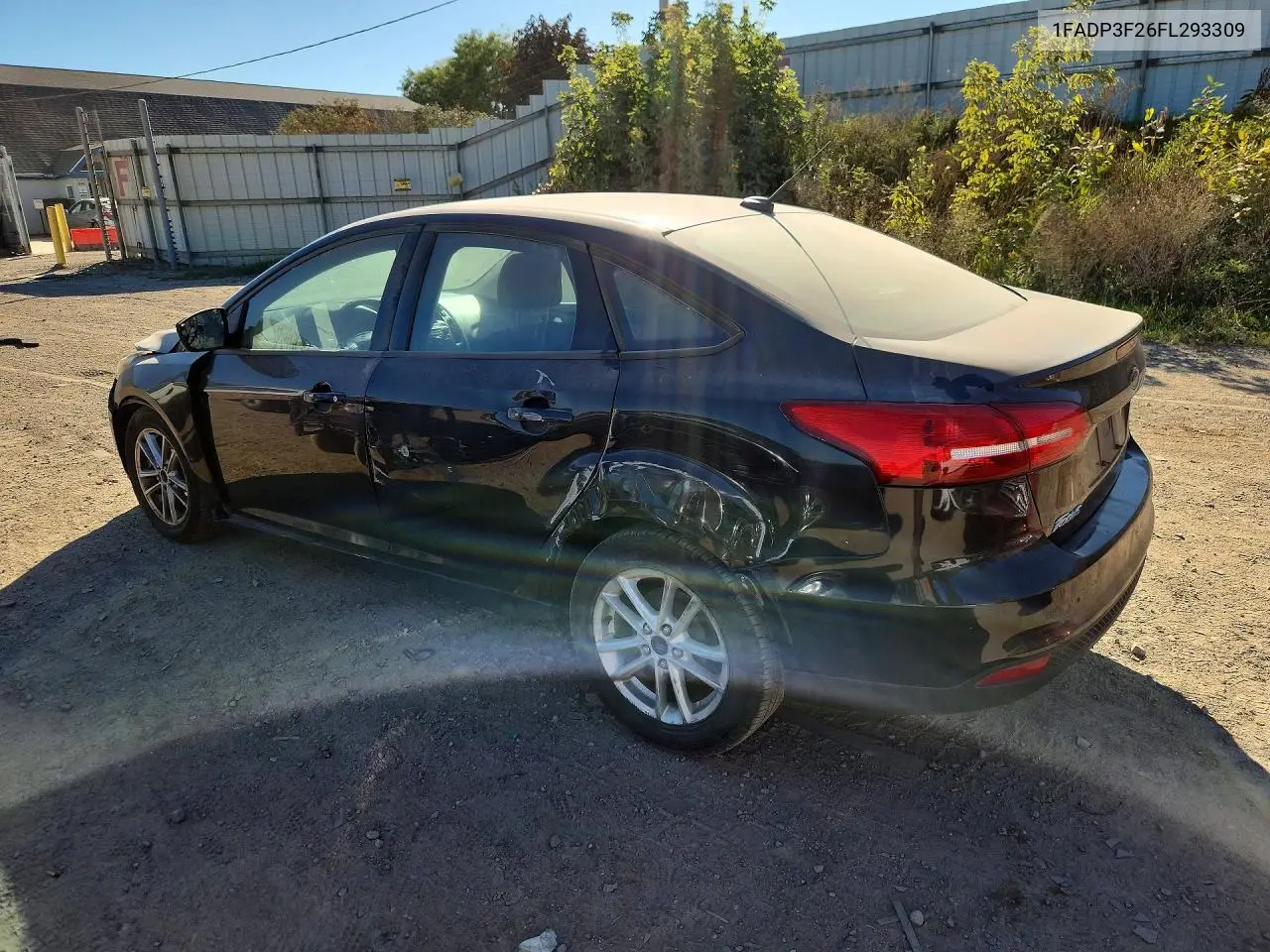 2015 FORD FOCUS VIN 1FADP3F26FL293309 — фото 2