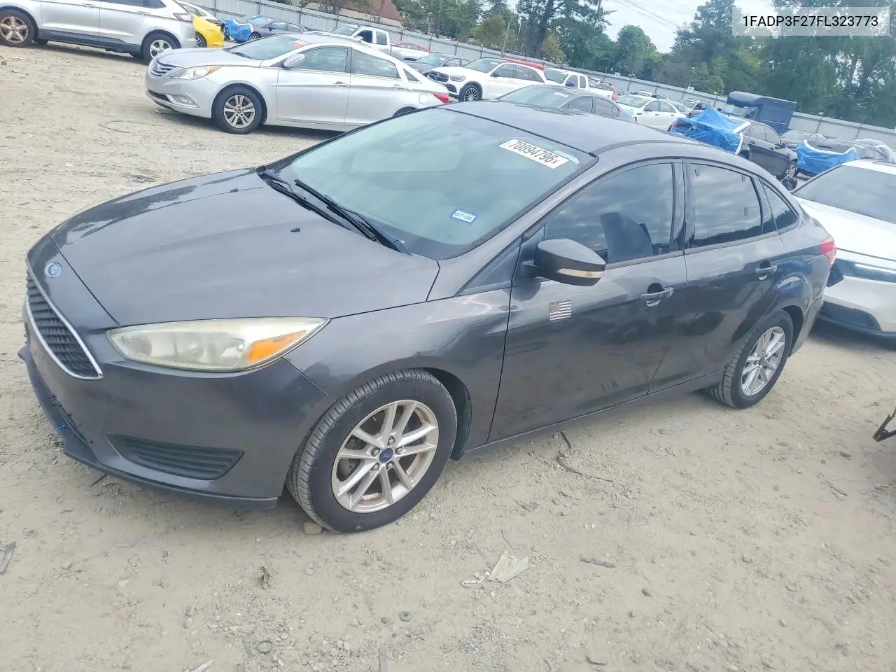 FORD FOCUS 2015, VIN 1FADP3F27FL323773