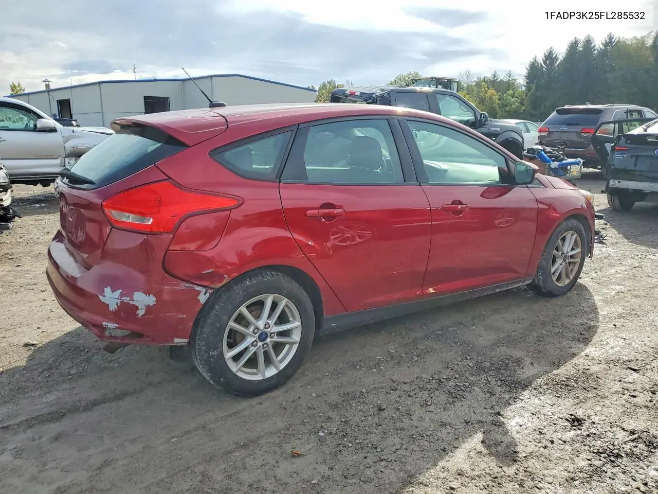 2015 FORD FOCUS VIN 1FADP3K25FL285532 — фото 3