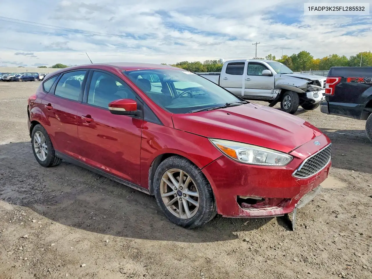 2015 FORD FOCUS VIN 1FADP3K25FL285532 — фото 4