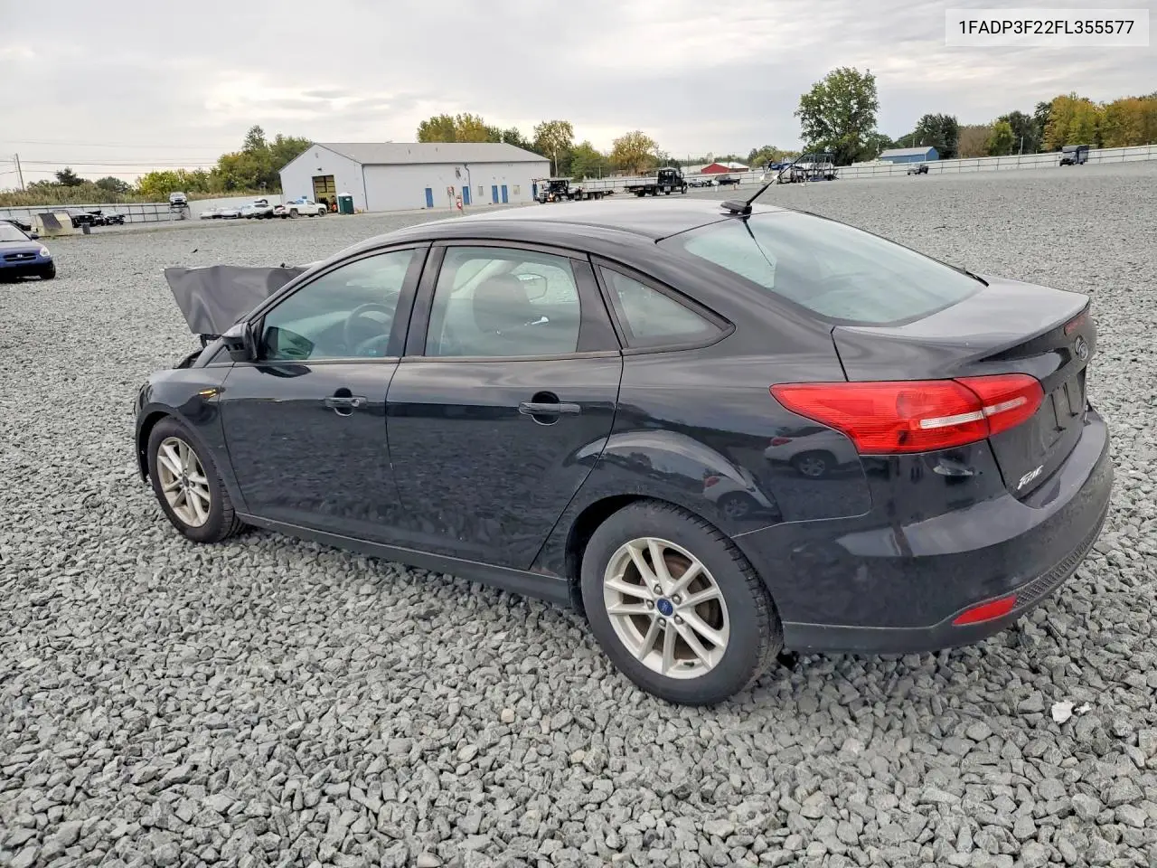 2015 FORD FOCUS VIN 1FADP3F22FL355577 — фото 2