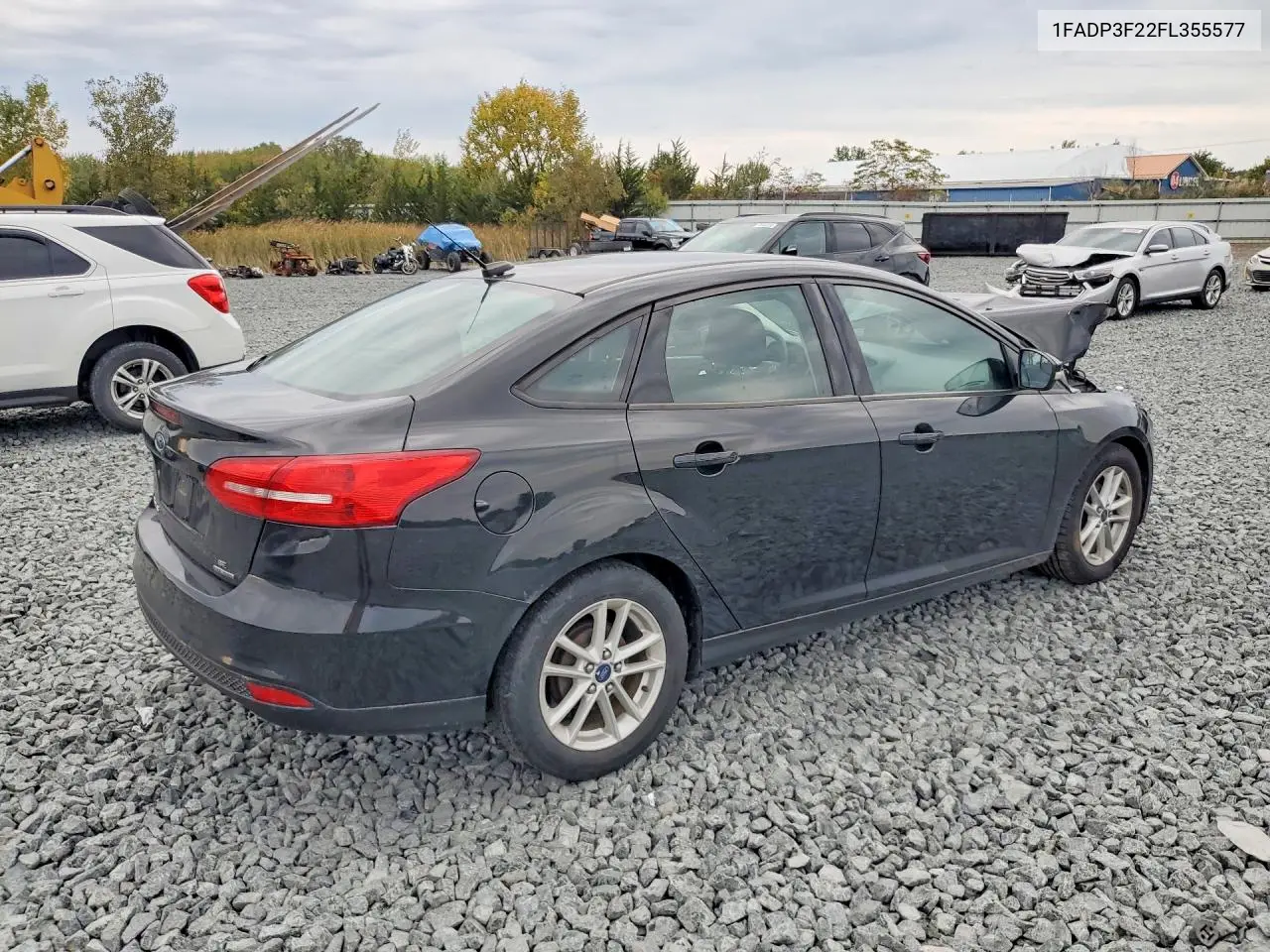 2015 FORD FOCUS VIN 1FADP3F22FL355577 — фото 3