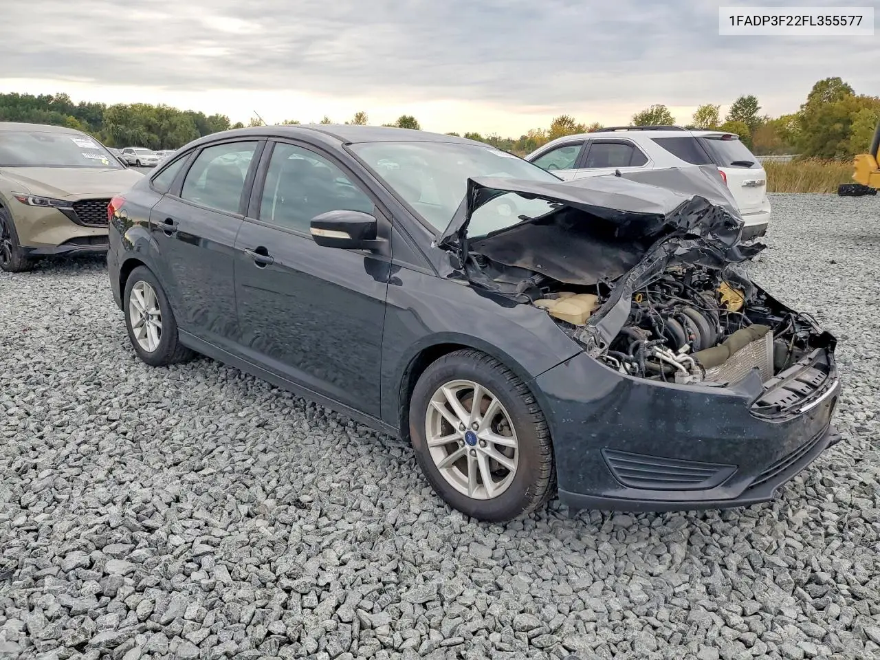 2015 FORD FOCUS VIN 1FADP3F22FL355577 — фото 4