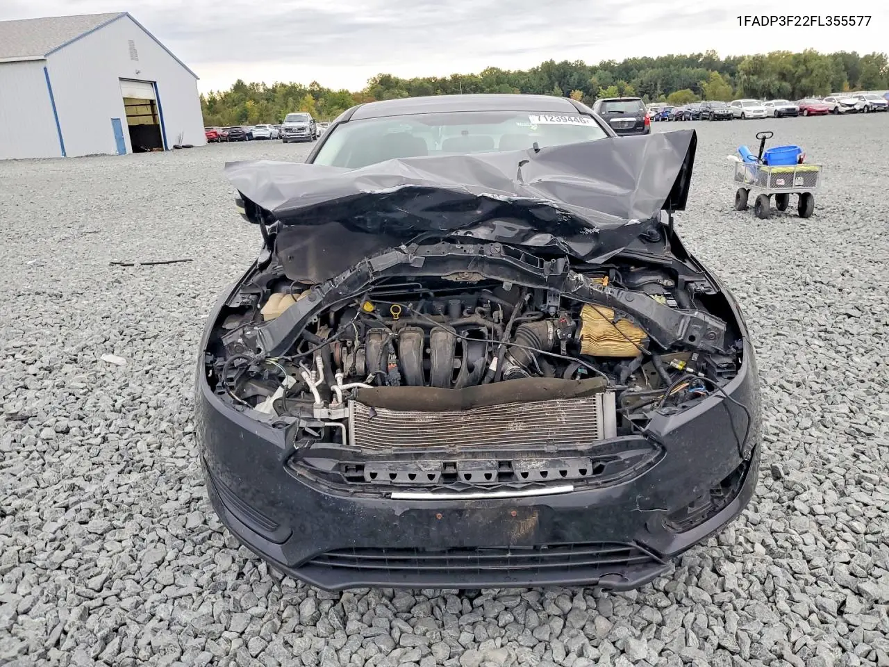 2015 FORD FOCUS VIN 1FADP3F22FL355577 — фото 5