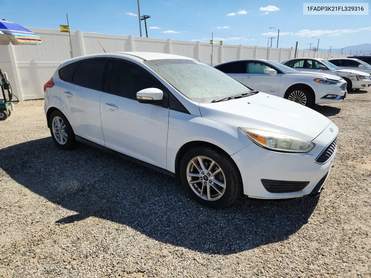 2015 FORD FOCUS VIN 1FADP3K21FL329316 — фото 4