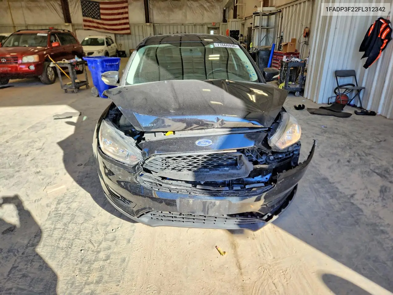 2015 FORD FOCUS VIN 1FADP3F22FL312342 — фото 5