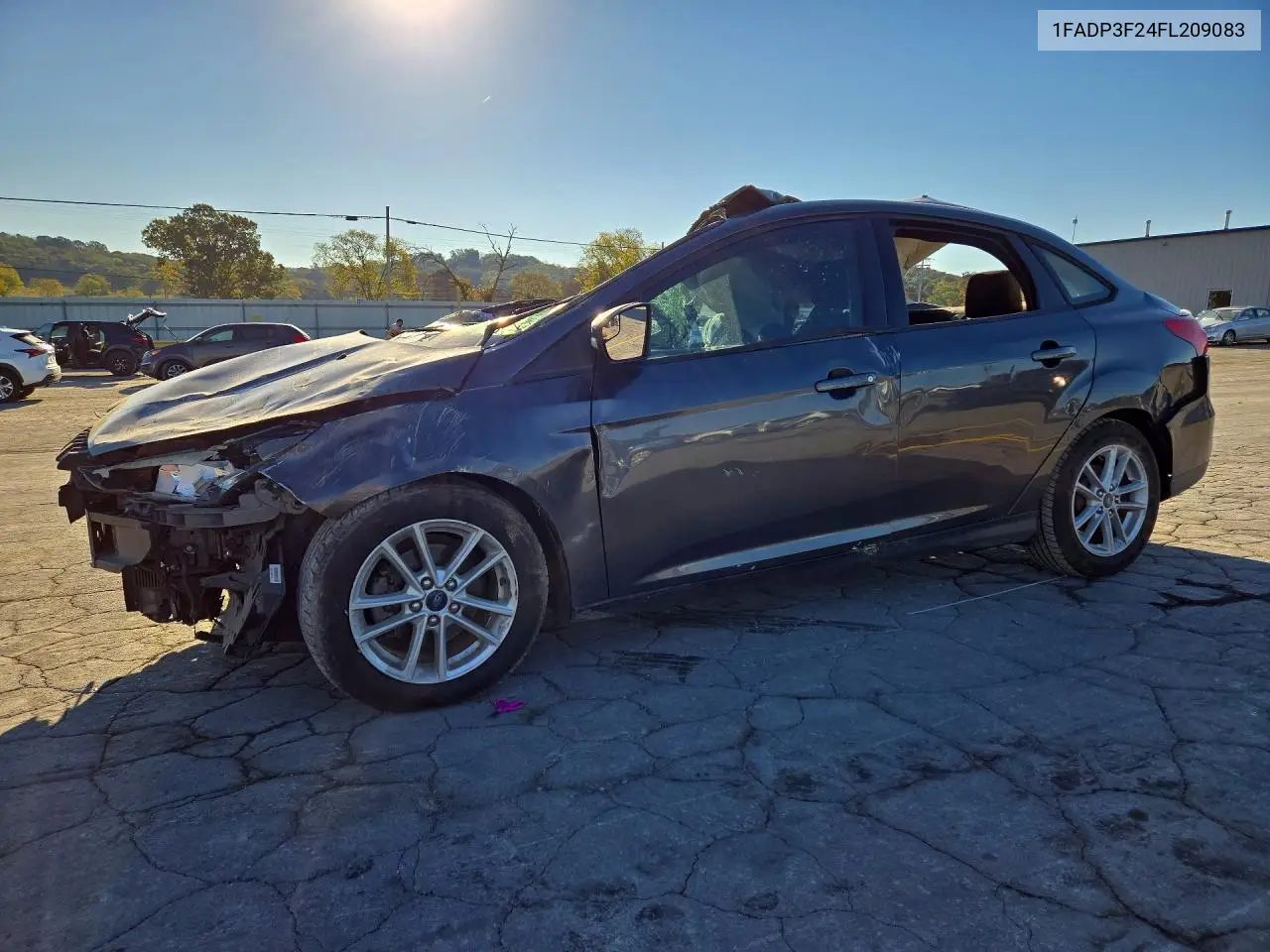 FORD FOCUS 2015, VIN 1FADP3F24FL209083