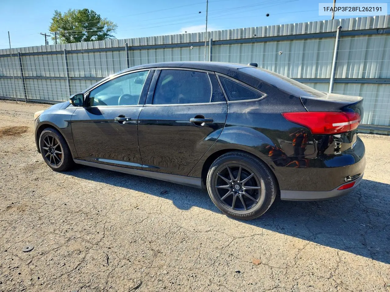 2015 FORD FOCUS VIN 1FADP3F28FL262191 — фото 2