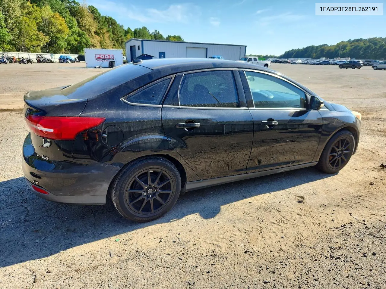 2015 FORD FOCUS VIN 1FADP3F28FL262191 — фото 3