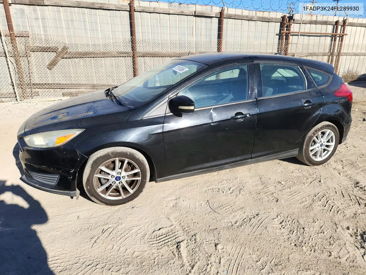 FORD FOCUS 2015, VIN 1FADP3K24FL289930
