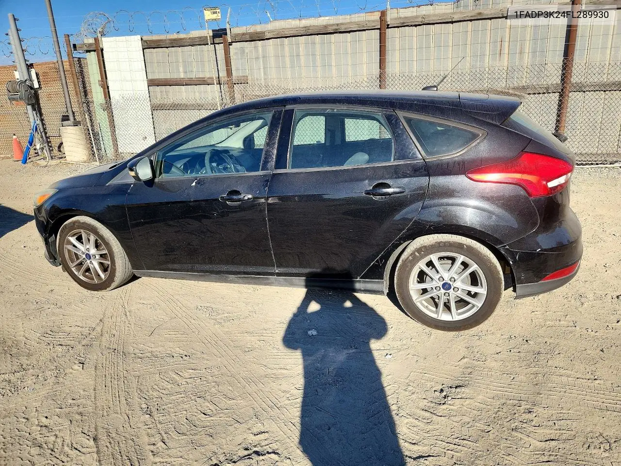 2015 FORD FOCUS VIN 1FADP3K24FL289930 — фото 2
