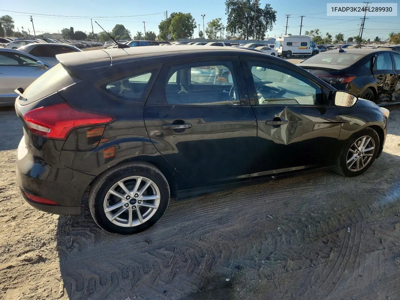 2015 FORD FOCUS VIN 1FADP3K24FL289930 — фото 3