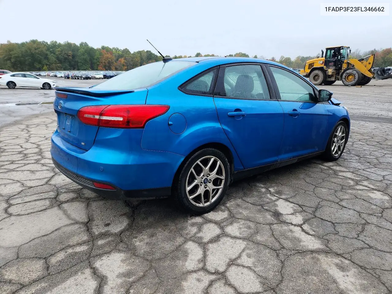 2015 FORD FOCUS VIN 1FADP3F23FL346662 — фото 3
