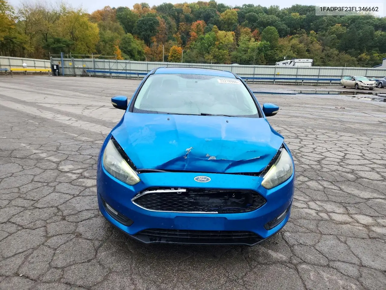 2015 FORD FOCUS VIN 1FADP3F23FL346662 — фото 5