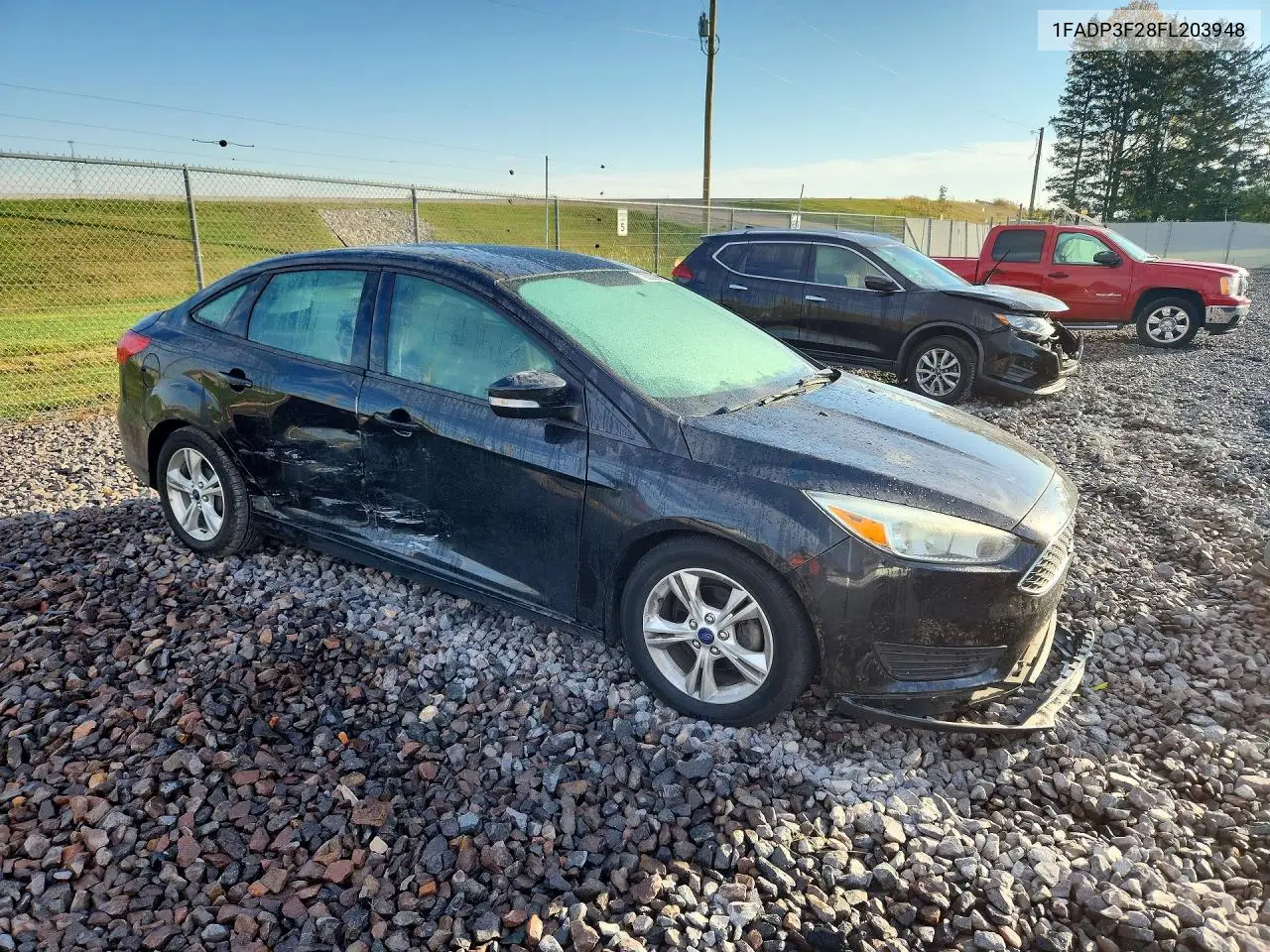 2015 FORD FOCUS VIN 1FADP3F28FL203948 — фото 4