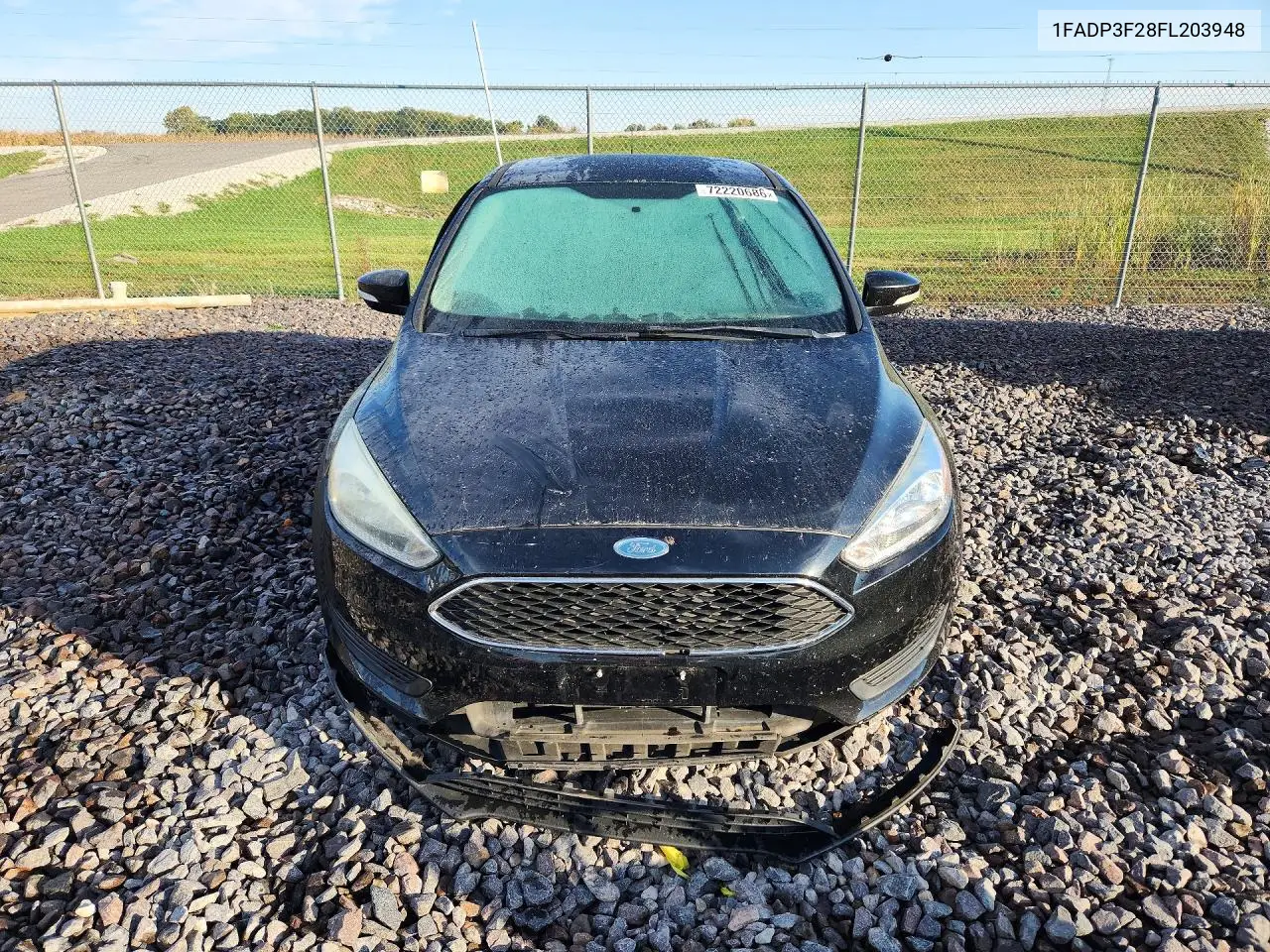 2015 FORD FOCUS VIN 1FADP3F28FL203948 — фото 5