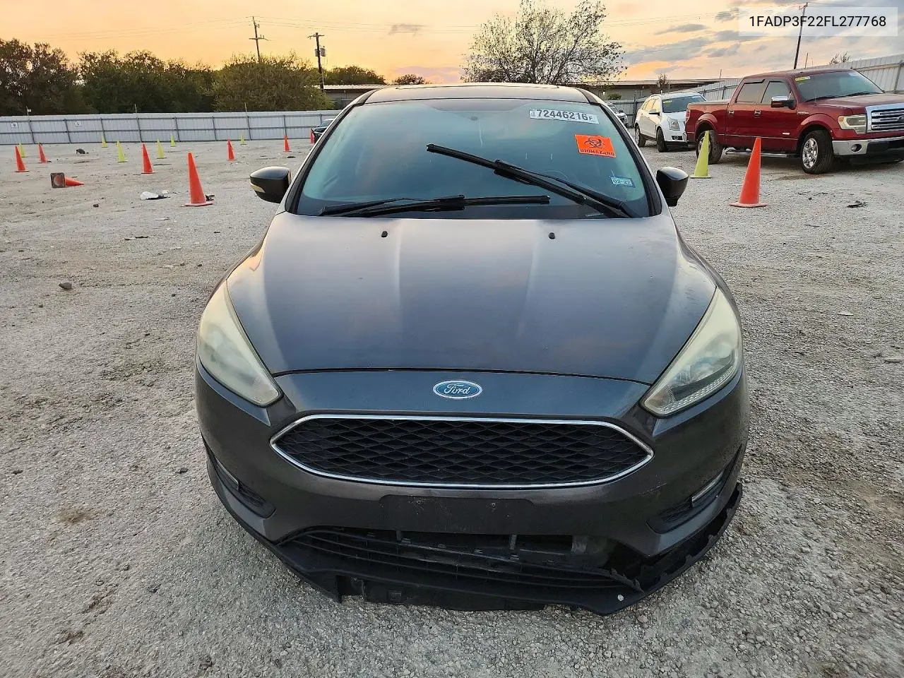 2015 FORD FOCUS VIN 1FADP3F22FL277768 — фото 5