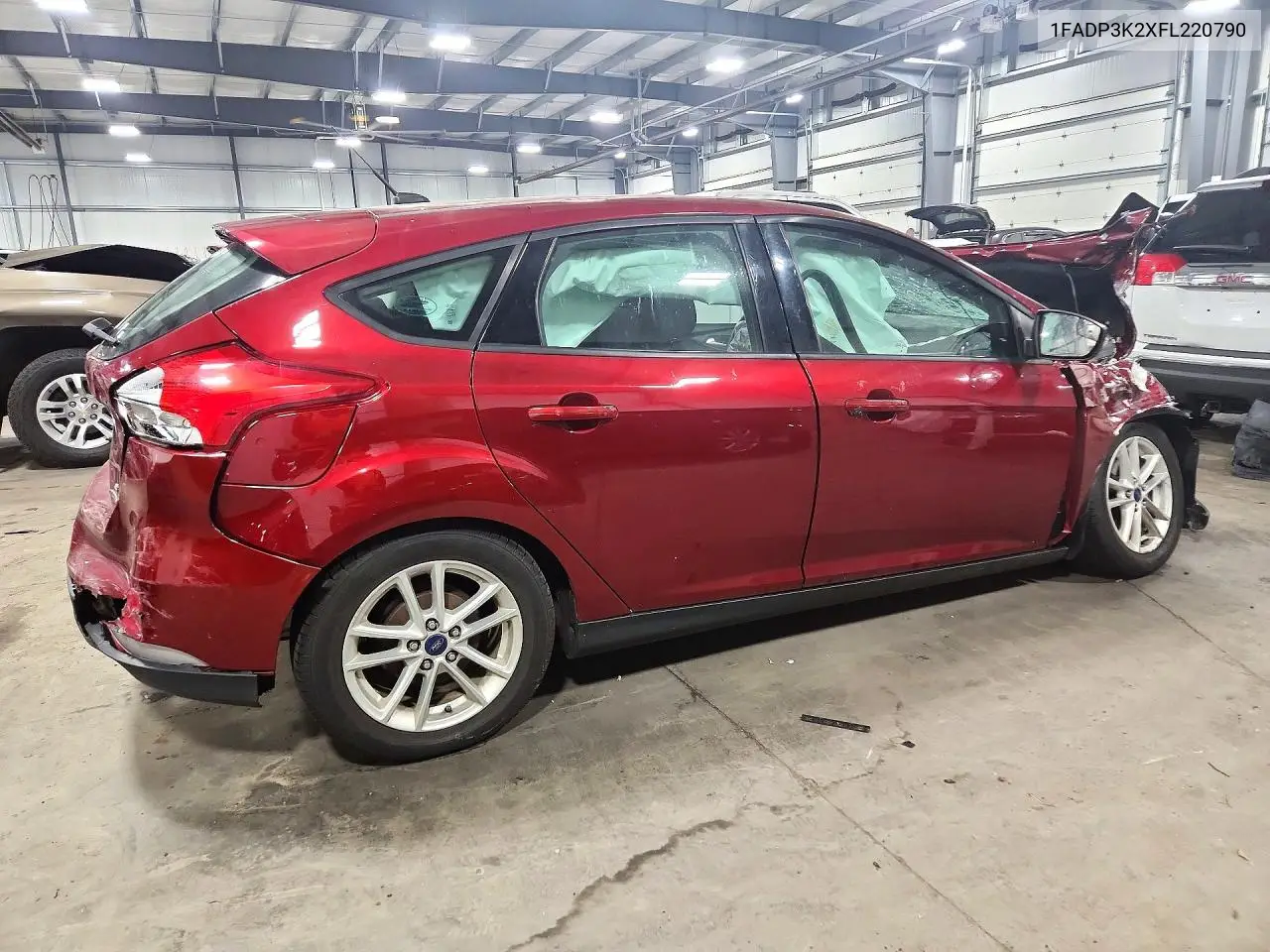 2015 FORD FOCUS VIN 1FADP3K2XFL220790 — фото 3