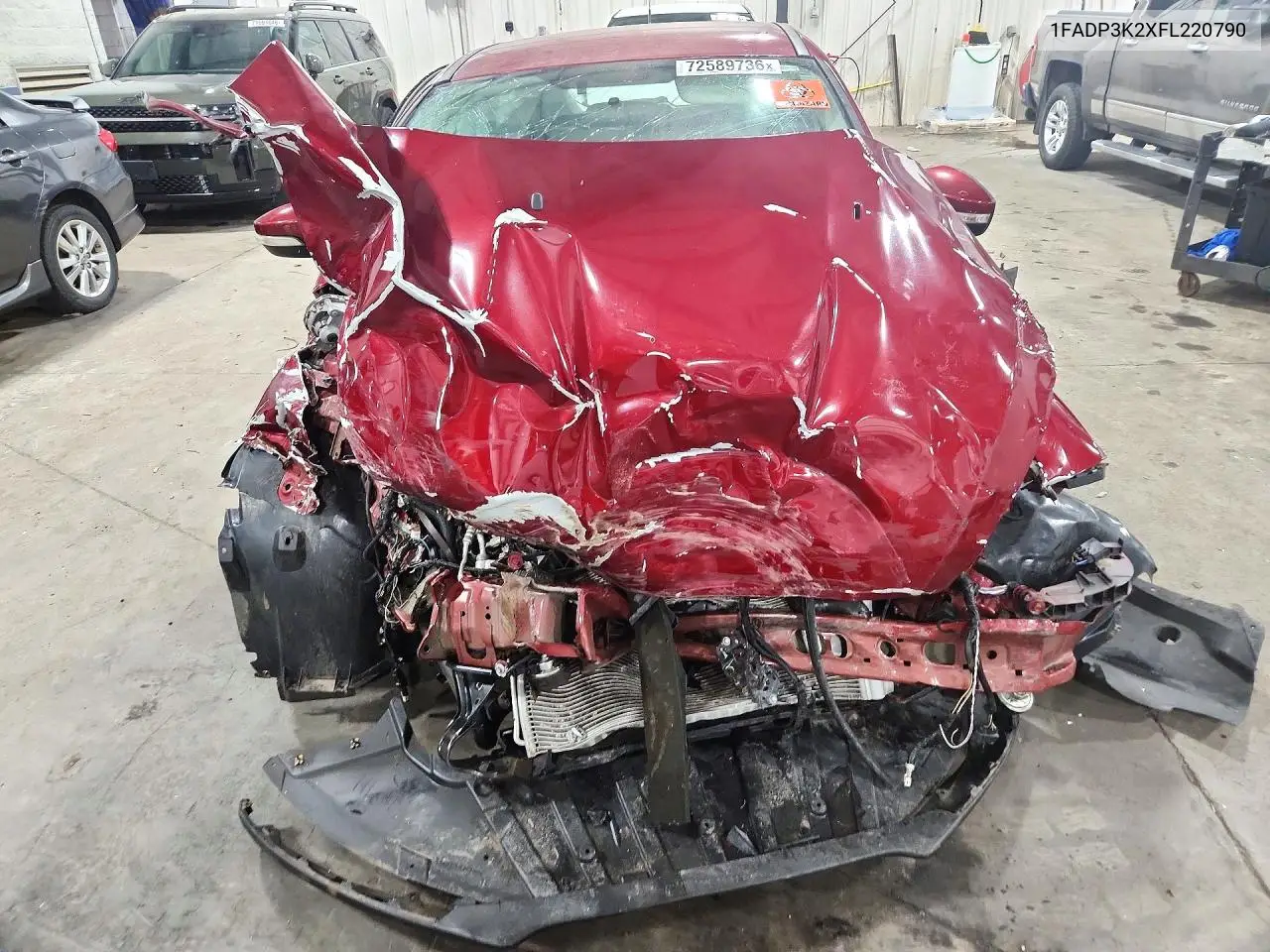 2015 FORD FOCUS VIN 1FADP3K2XFL220790 — фото 5