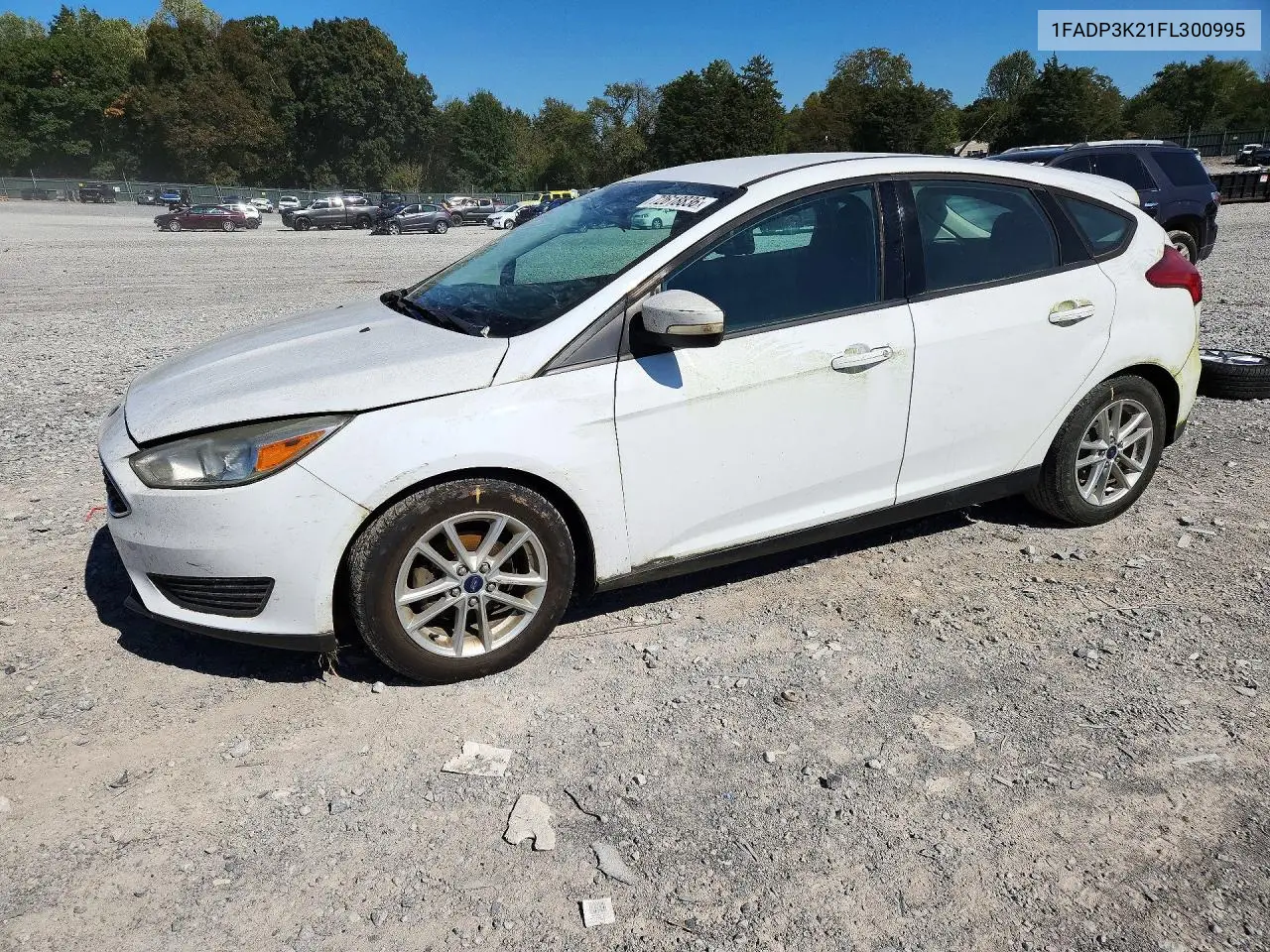 FORD FOCUS 2015, VIN 1FADP3K21FL300995