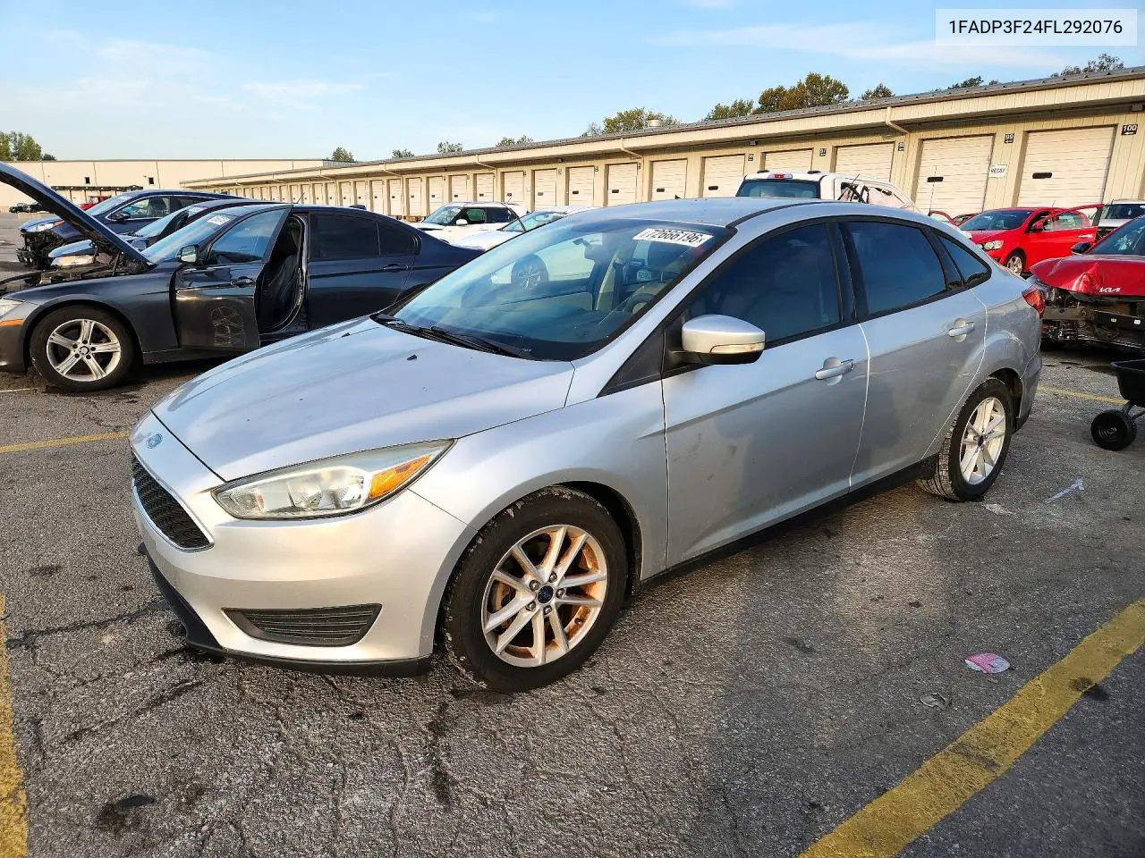 FORD FOCUS 2015, VIN 1FADP3F24FL292076