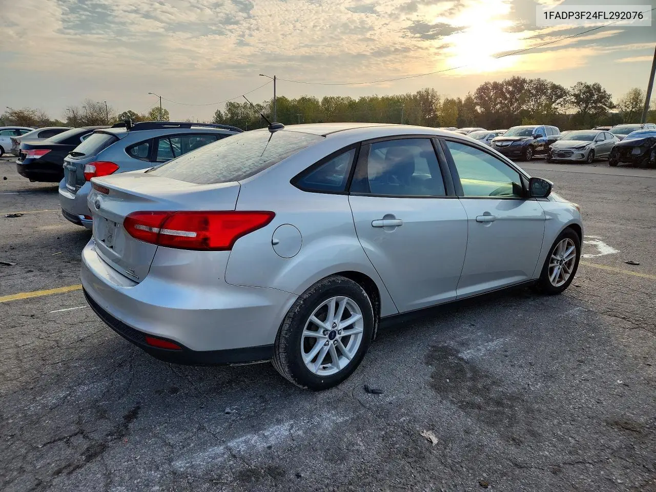 2015 FORD FOCUS VIN 1FADP3F24FL292076 — фото 3