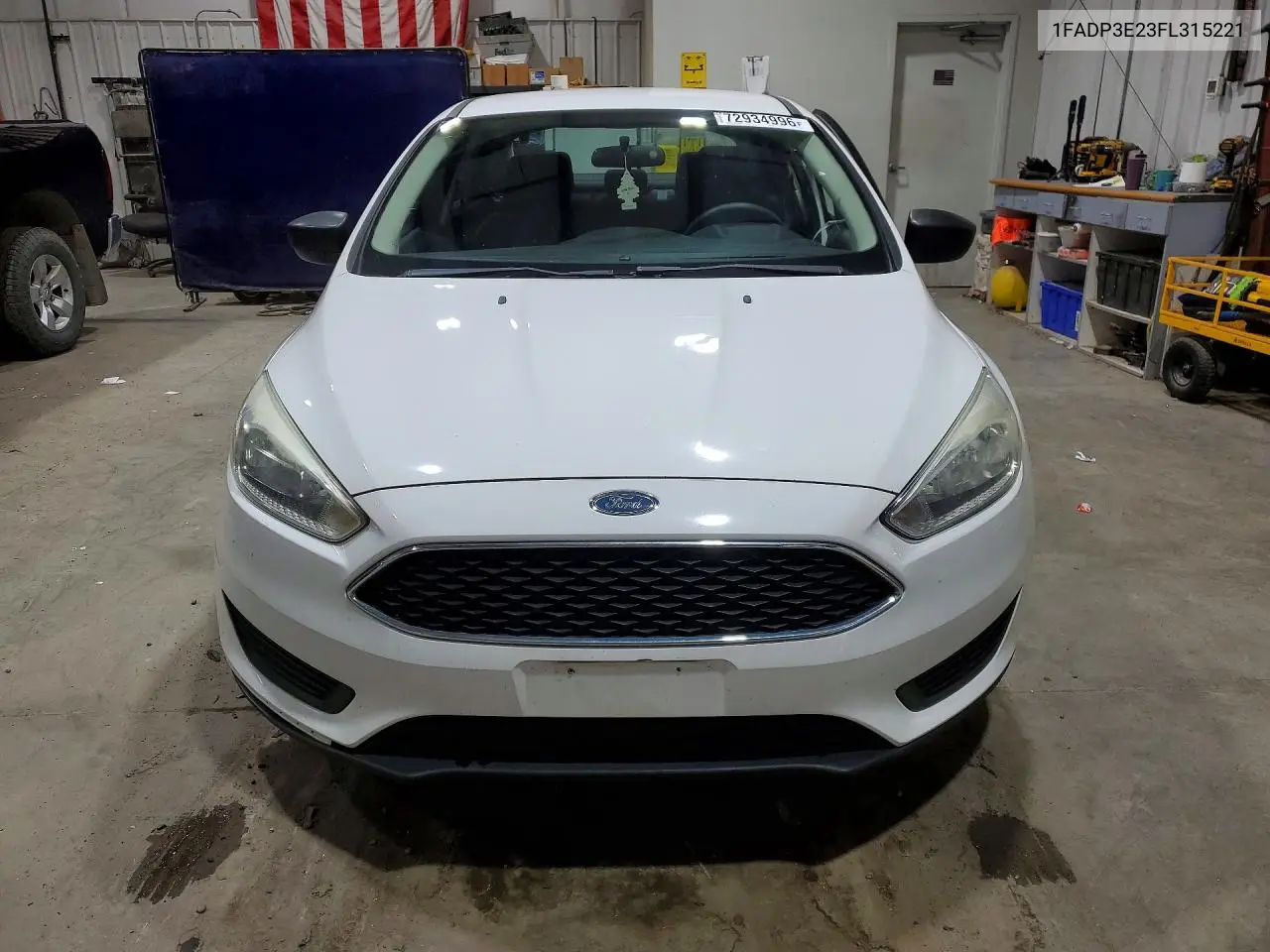 2015 FORD FOCUS VIN 1FADP3E23FL315221 — фото 5